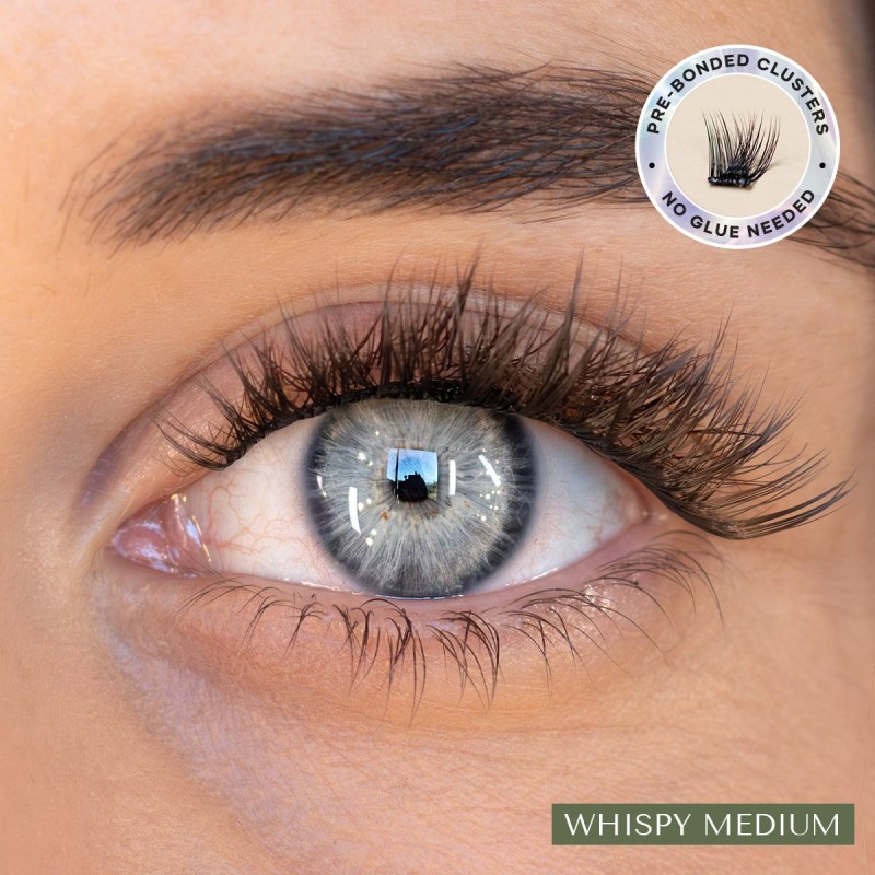 Starterkit Pre-Glued Whispy Medium Volume - Press-On Lashes