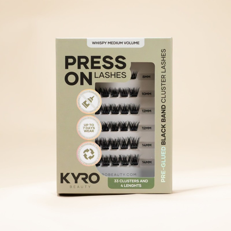Starterkit Pre-Glued Whispy Medium Volume - Press-On Lashes