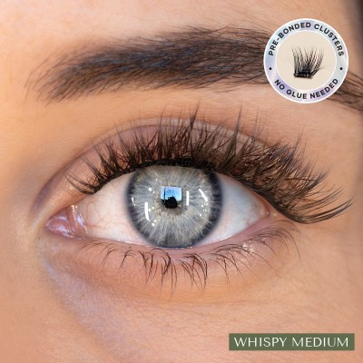 Pre-Glued Whispy Medium Volume - Press-On Lashes
