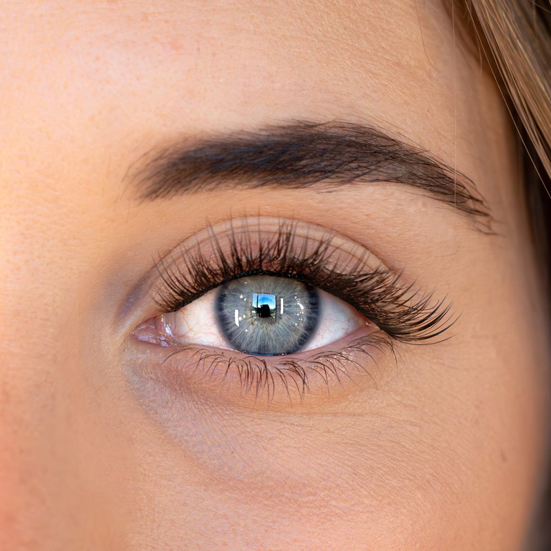 Single lashes 16mm | Light Volume